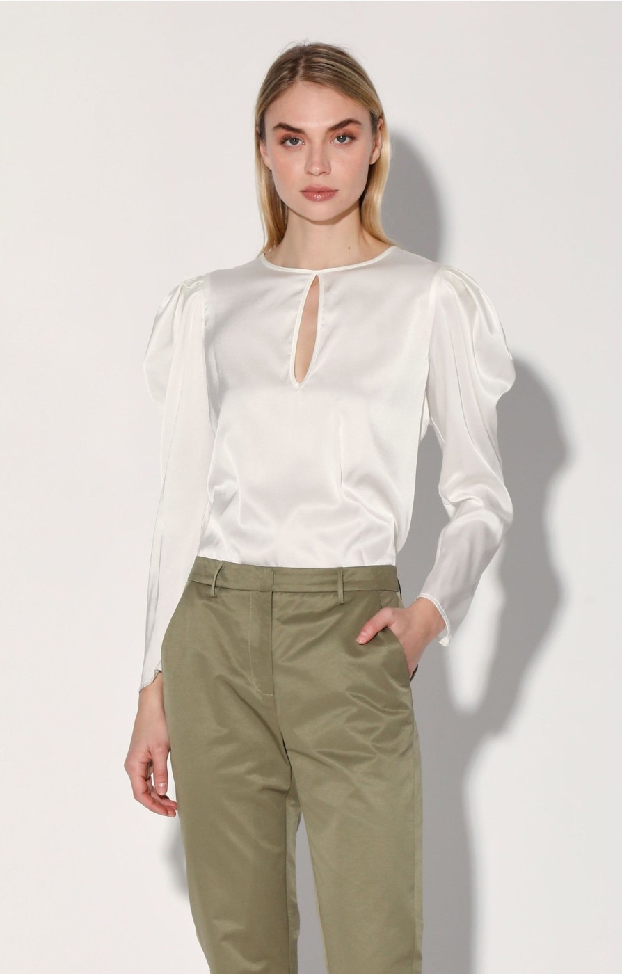 Walter Baker Kimberly Top, Ivory | Tops