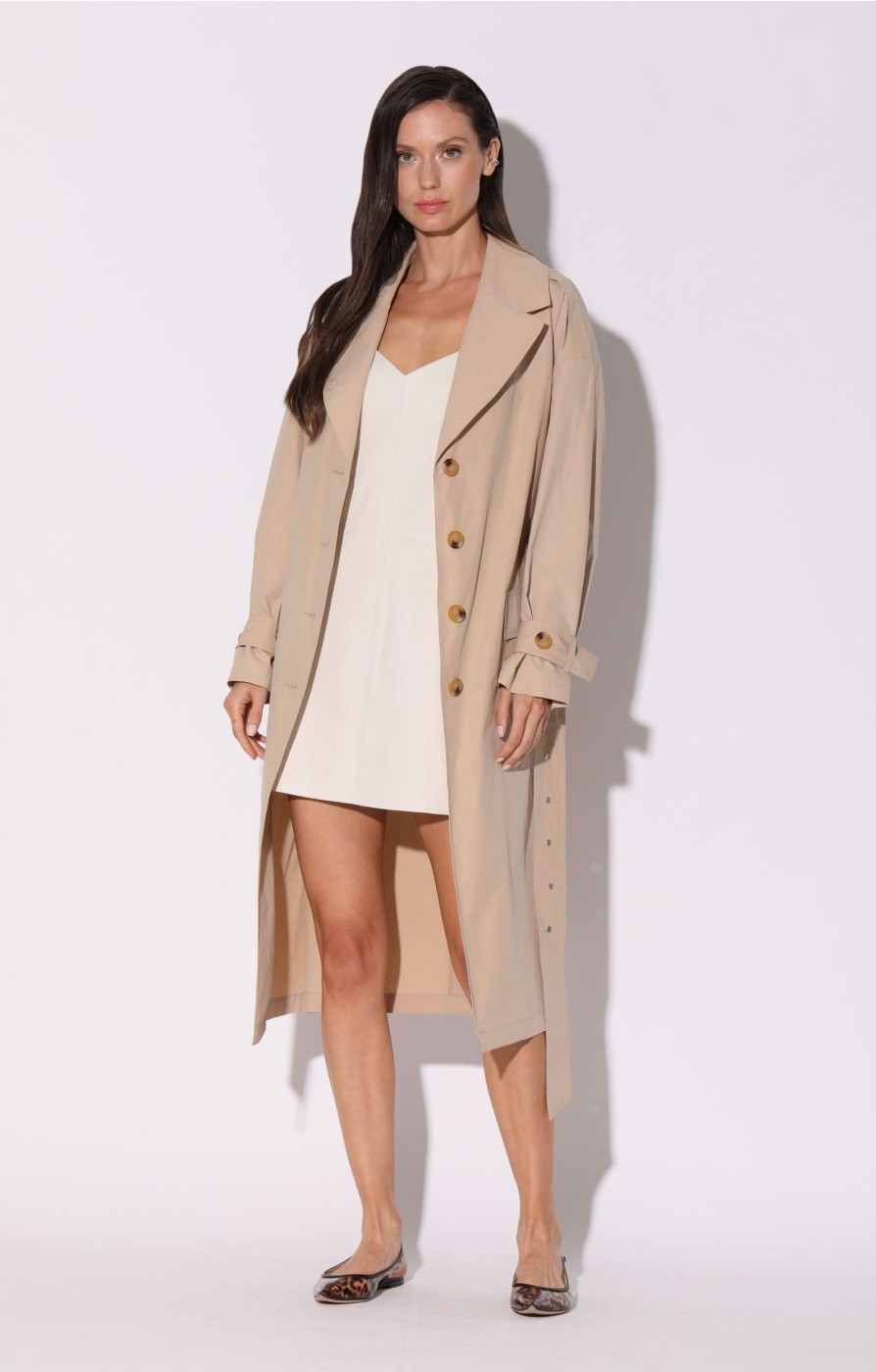 Walter Baker Ryder Trench, Beige | Jackets