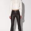 Walter Baker Luisa Pant, Mocha-Stretch Leather | Bottoms