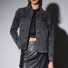 Walter Baker Shawna Jacket, Black Wash | Jackets