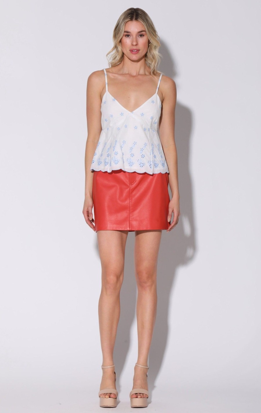 Walter Baker Claire Top, Maui Eyelet | Tops