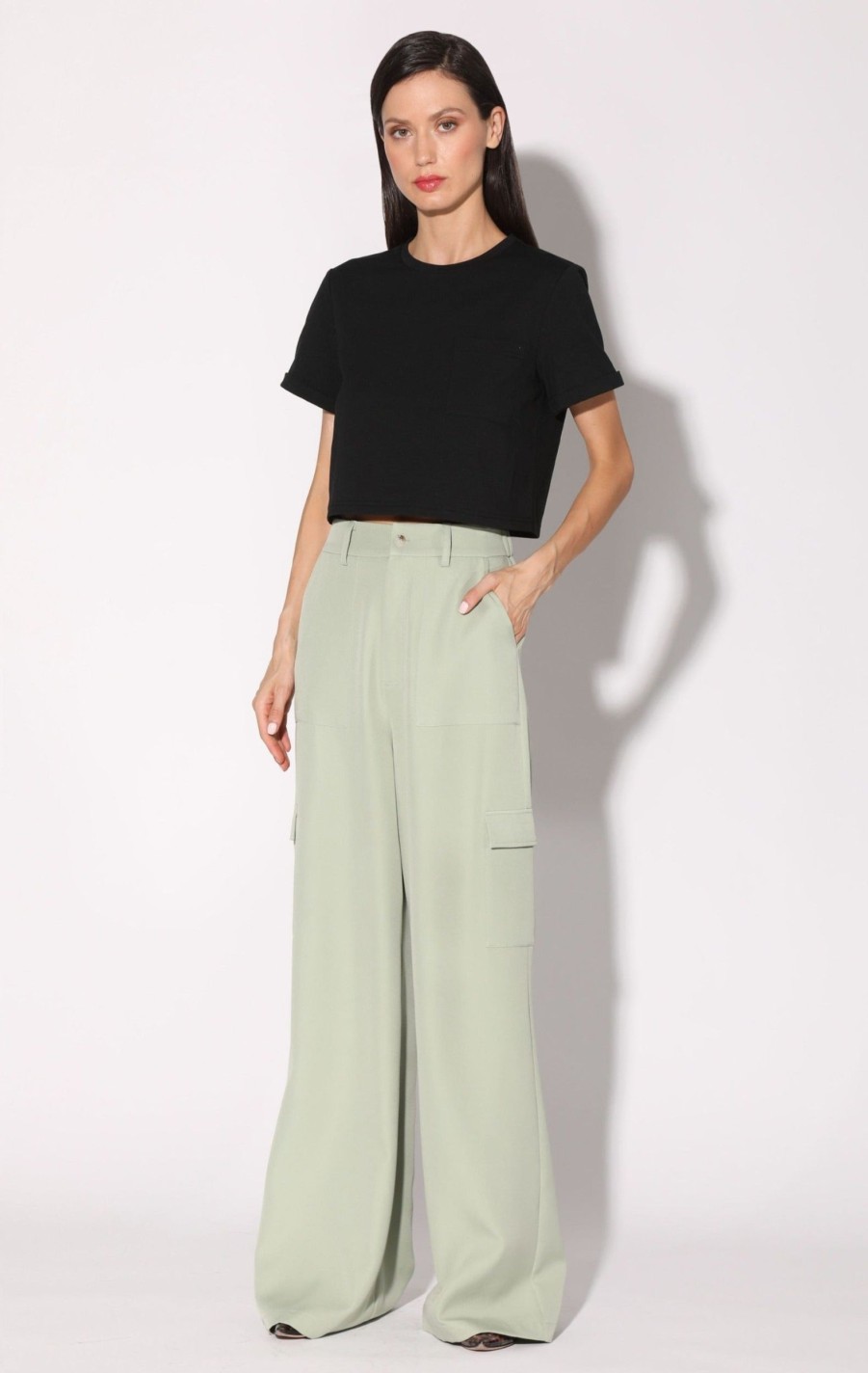 Walter Baker Terry Pant, Jade | Bottoms