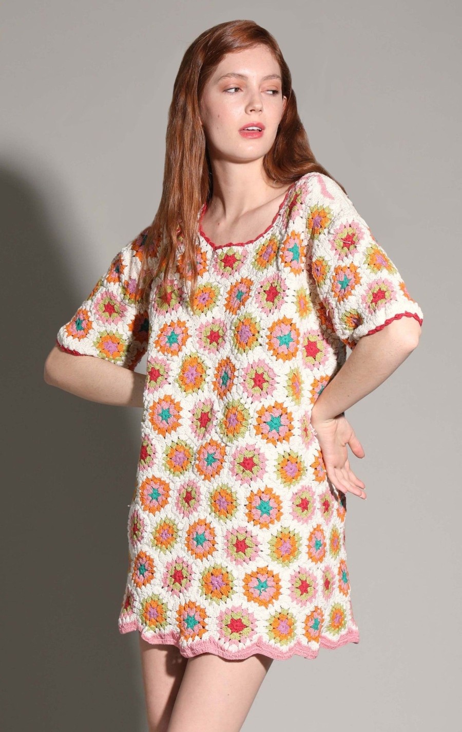 Walter Baker Bellamy Tunic, Capri Crochet | Dresses