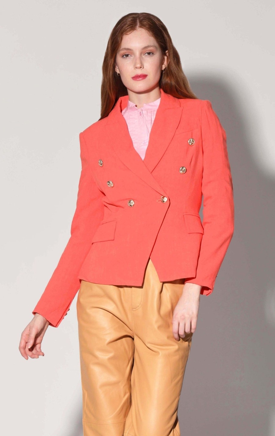 Walter Baker Phelps Blazer, Papaya | Jackets