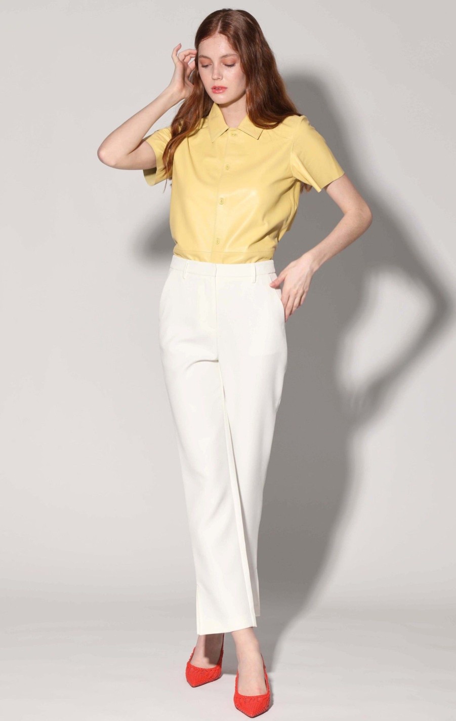 Walter Baker Falon Pant, White | Bottoms