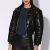 Walter Baker Laylah Jacket, Black-Leather | Jackets