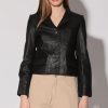 Walter Baker Karter Jacket, Black-Leather | Leather