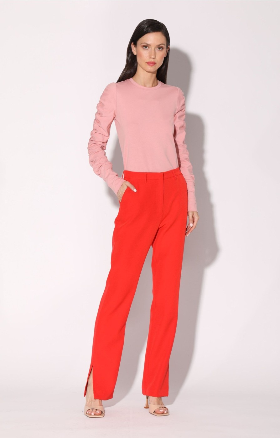 Walter Baker Falon Pant, Poppy | Bottoms