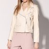 Walter Baker Liz Jacket, Oyster-Leather | Jackets