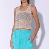 Walter Baker Chayse Top, Crochet Sequin | Tops