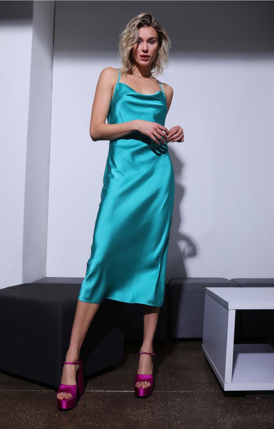 Walter Baker Dani Dress, Turquoise | Dresses