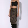 Walter Baker Daya Skirt, Olive Leopard | Bottoms