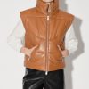 Walter Baker Landon Vest, Camel-Puffer Leather | Jackets