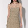 Walter Baker Maya Dress, Gold Rush Sequin | Dresses