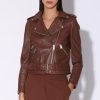 Walter Baker Allison Jacket, Walnut-Leather | Jackets