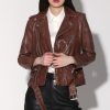 Walter Baker Kingsley Jacket, Walnut-Leather | Jackets