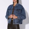 Walter Baker Shawna Jacket, Dark Wash | Jackets