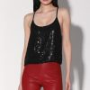 Walter Baker Amber Top, Black Beading | Tops