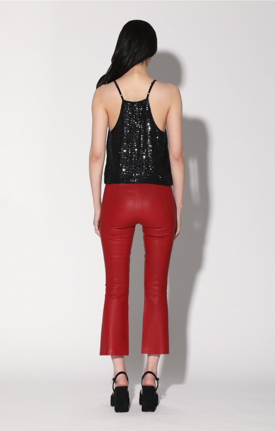 Walter Baker Amber Top, Black Beading | Tops