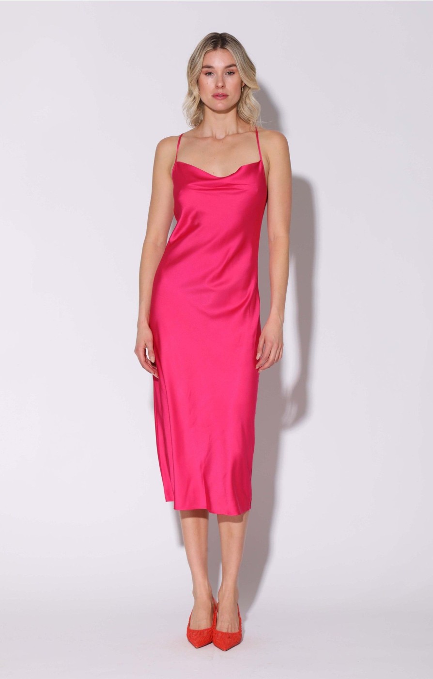 Walter Baker Dani Dress, Bright Pink | Dresses