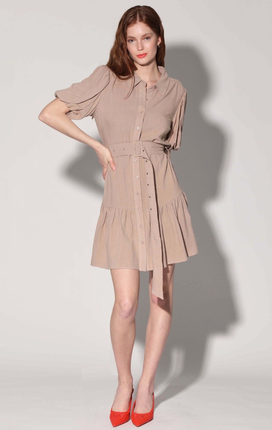 Walter Baker Tyanna Dress, Straw | Dresses