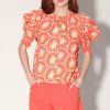 Walter Baker Colleene Top, Orange Blossom | Tops