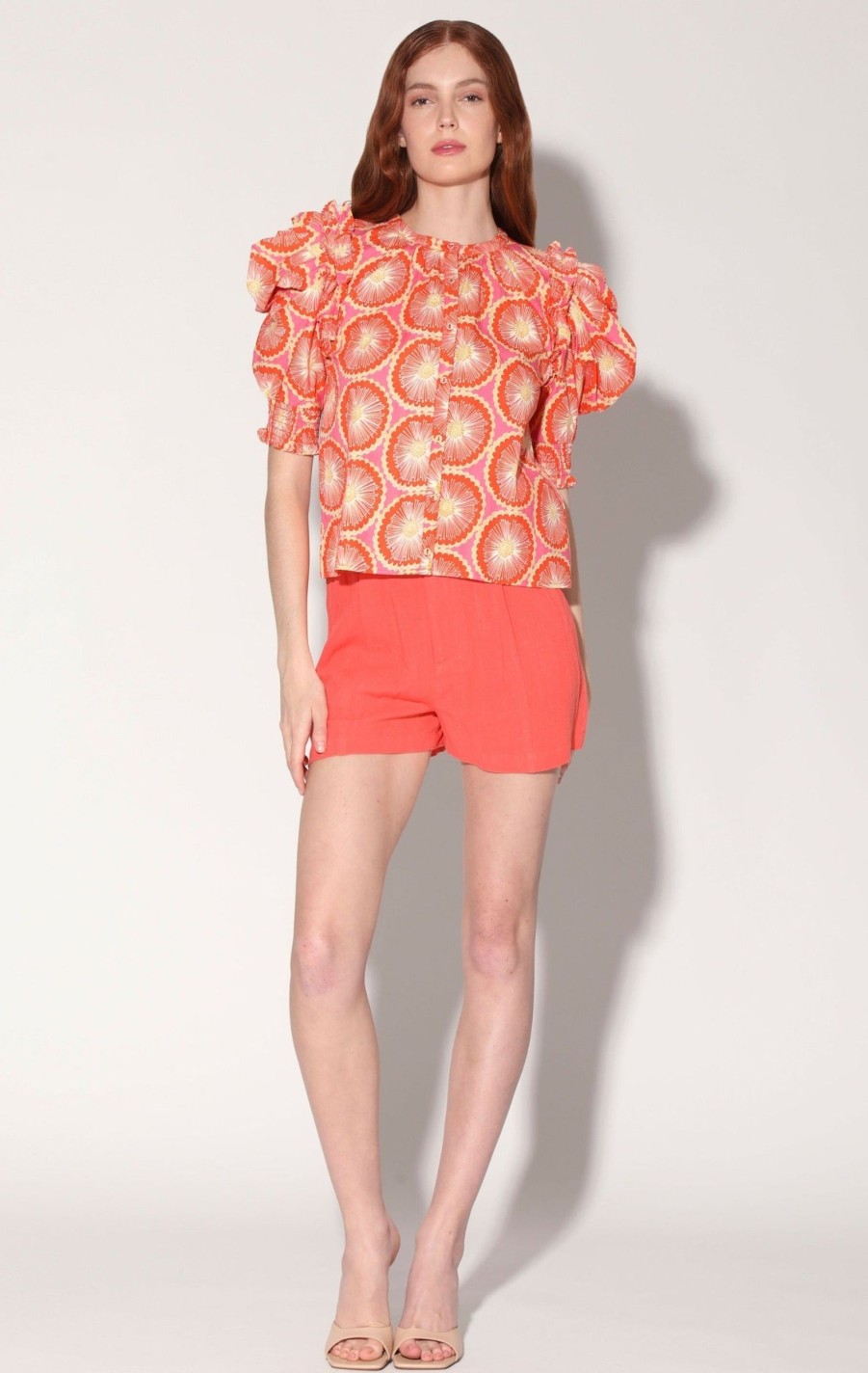 Walter Baker Colleene Top, Orange Blossom | Tops