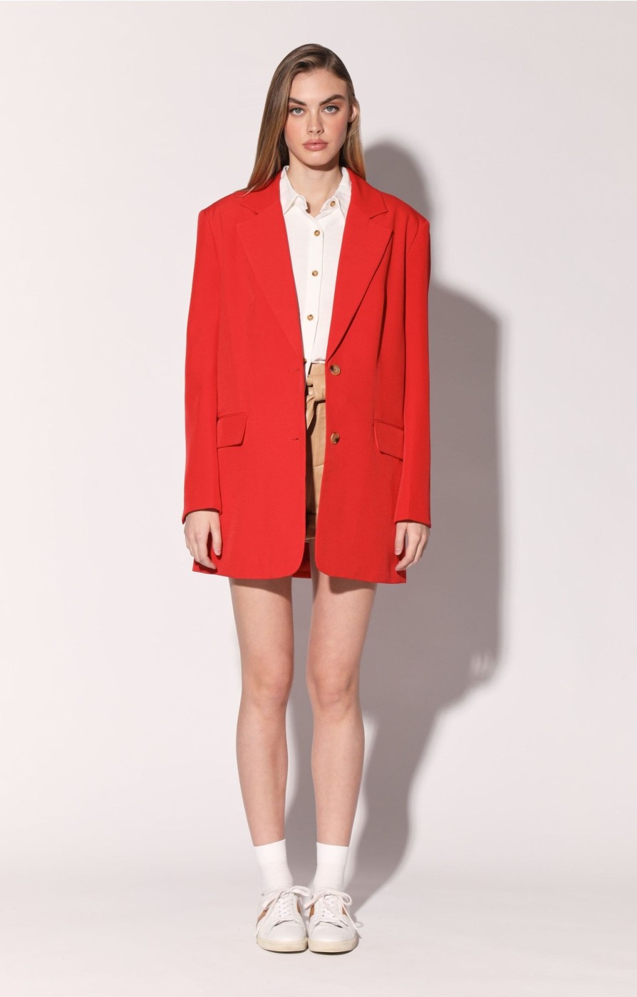 Walter Baker Kira Blazer, Cherry | Jackets