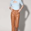 Walter Baker Selma Pant, Camel-Leather | Leather