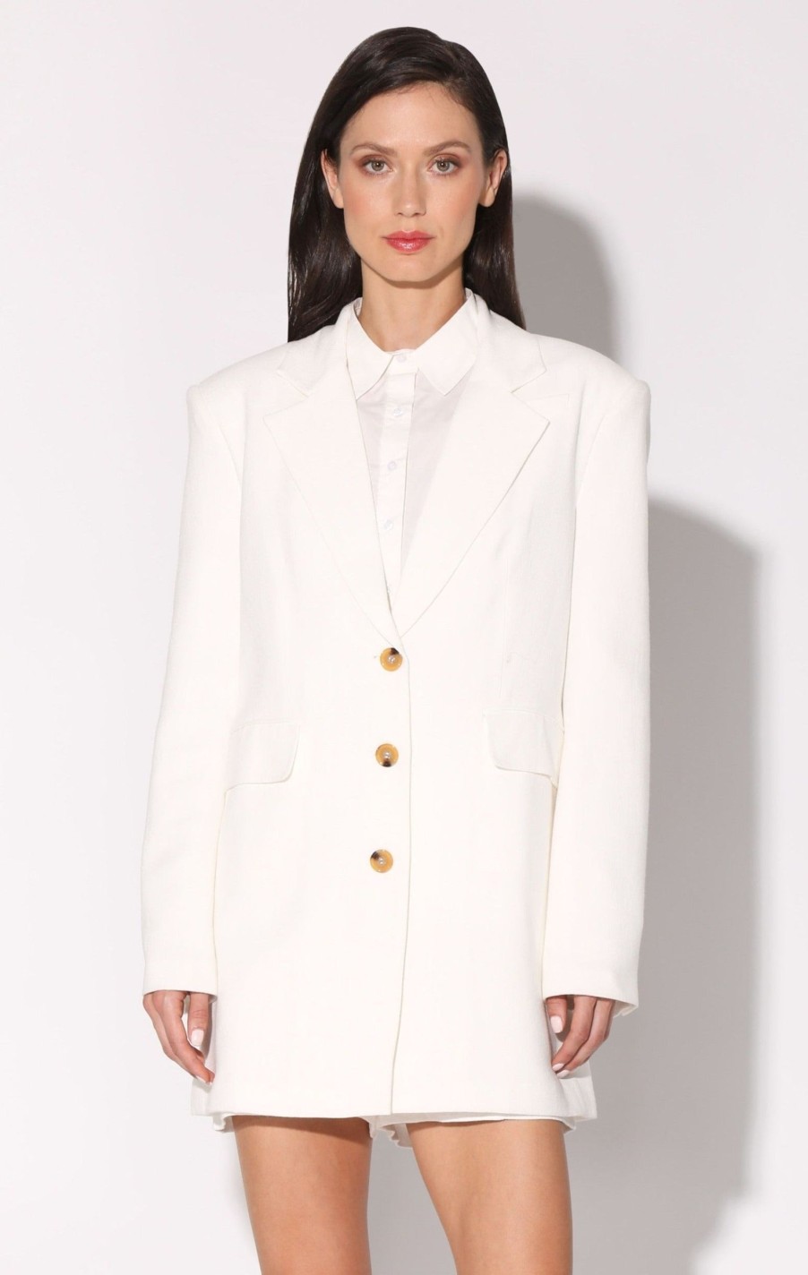 Walter Baker Warren Blazer, Ivory | Jackets