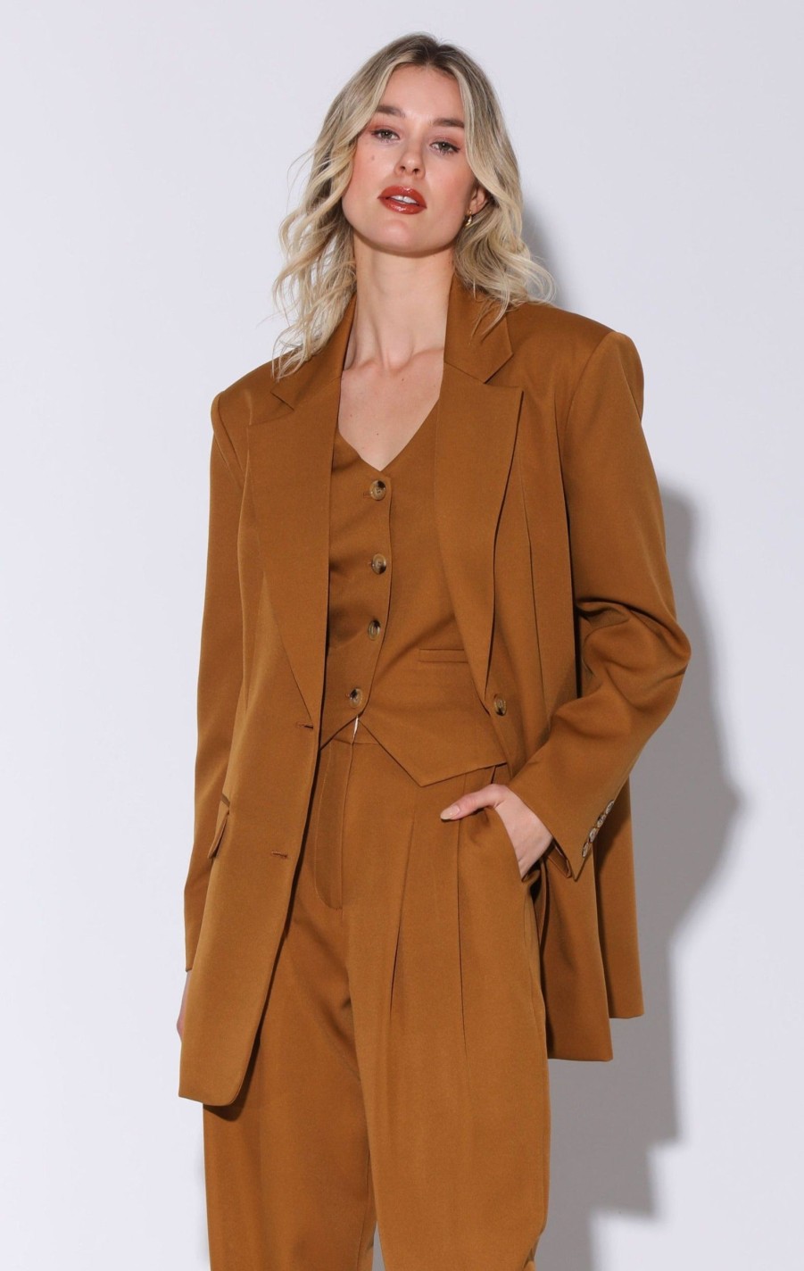 Walter Baker Kira Blazer, Camel | Jackets