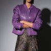 Walter Baker Jessah Jacket, Amethyst-Leather | Jackets