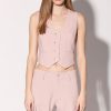 Walter Baker Luanna Vest, Cagney Stripe Blush | Tops