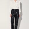 Walter Baker Yvette Pant, Black-Leather | Bottoms