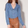 Walter Baker Rachel Top, Medium Wash | Tops