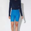 Walter Baker Monique Short, Bright Blue-Stretch Leather | Leather