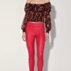 Walter Baker Roxanna Pant, Cerise-Stretch Leather | Bottoms