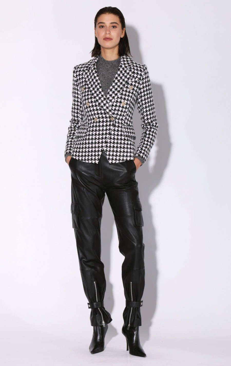 Walter Baker Phelps Blazer, Posh Houndstooth | Jackets