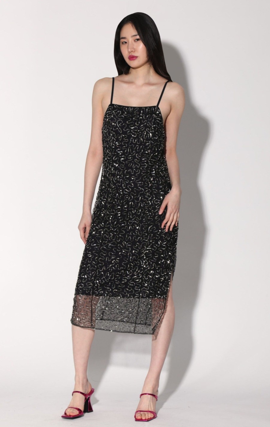 Walter Baker Tori Dress, Swirl Sequin | Dresses