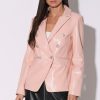 Walter Baker Marley Blazer, Sorbet Patent-Leather | Leather