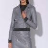 Walter Baker Jenny Jacket, Granite-Leather | Jackets