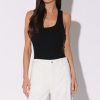 Walter Baker Ellery Tank Top, Black | Tops