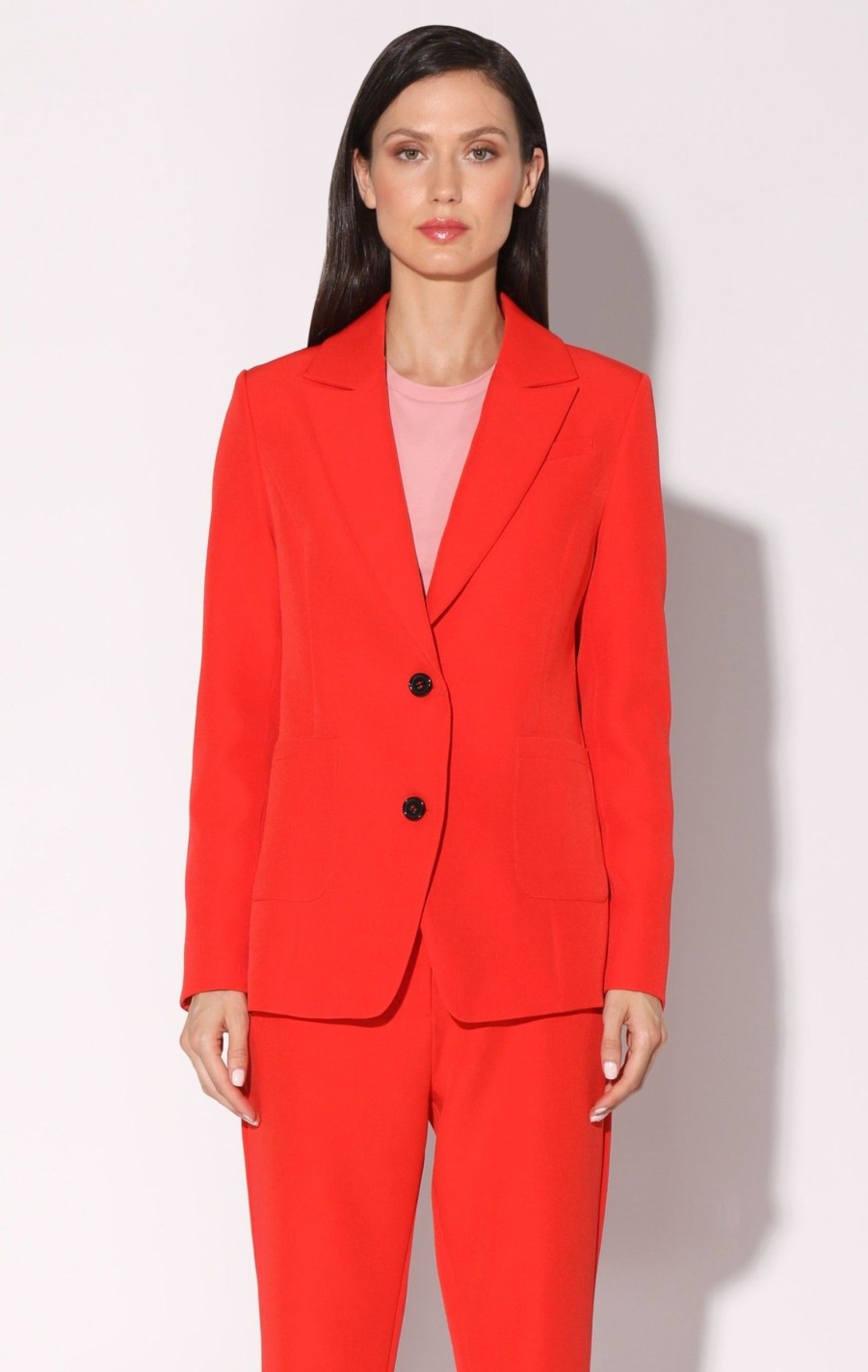 Walter Baker Felix Blazer, Poppy | Jackets