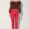 Walter Baker Roxanna Pant, Cerise-Stretch Leather | Leather