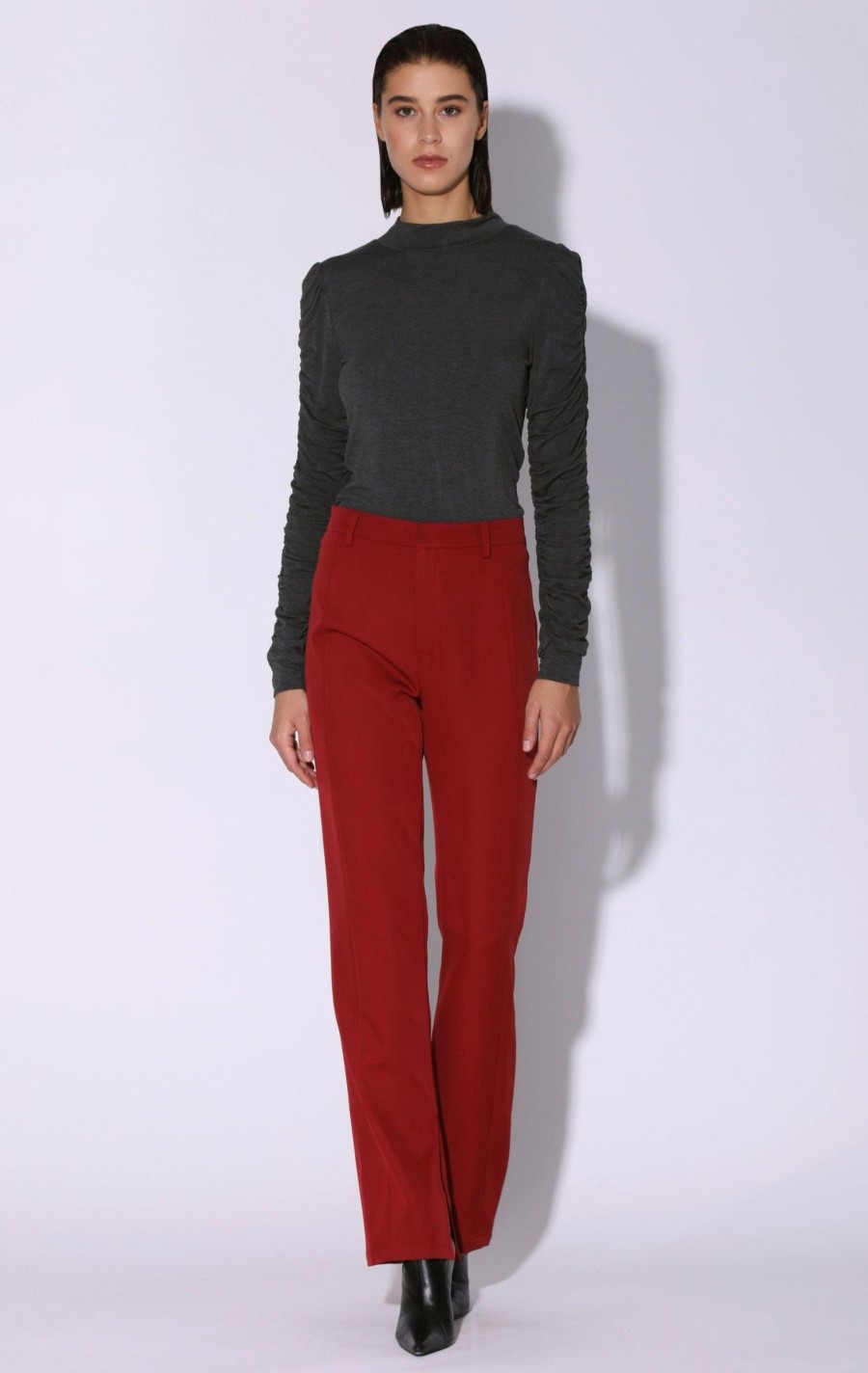 Walter Baker Blakeley Pant, Wine | Bottoms