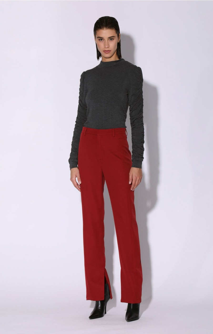 Walter Baker Blakeley Pant, Wine | Bottoms