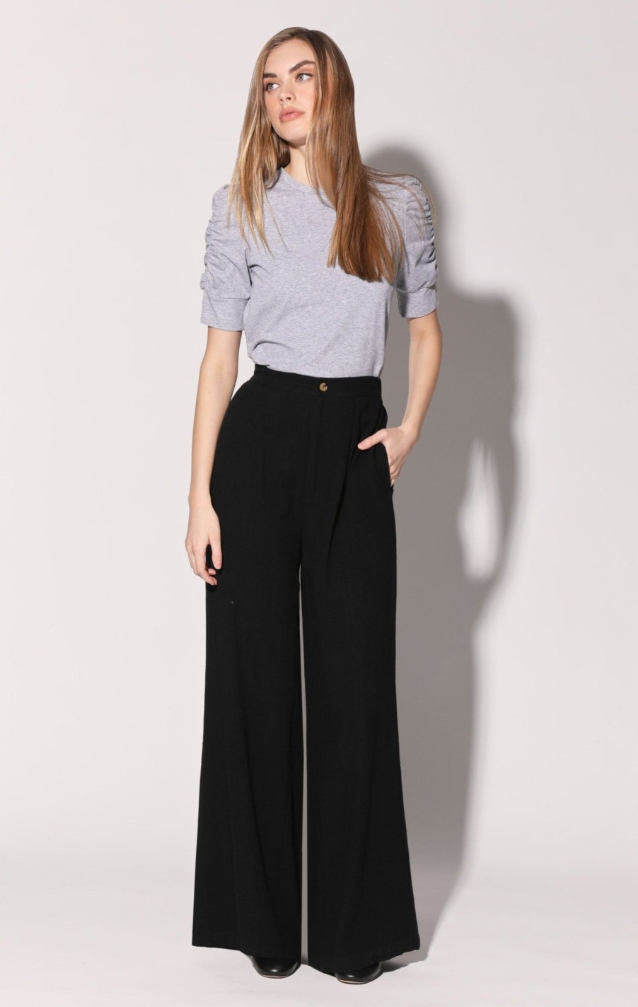 Walter Baker Wren Pant, Black | Bottoms