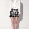 Walter Baker Della Skirt, Heritage Tweed Black | Bottoms