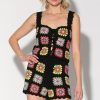 Walter Baker Tamara Top, Patchwork Crochet | Tops