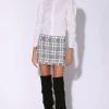 Walter Baker Della Skirt, Heritage Tweed Grey | Bottoms